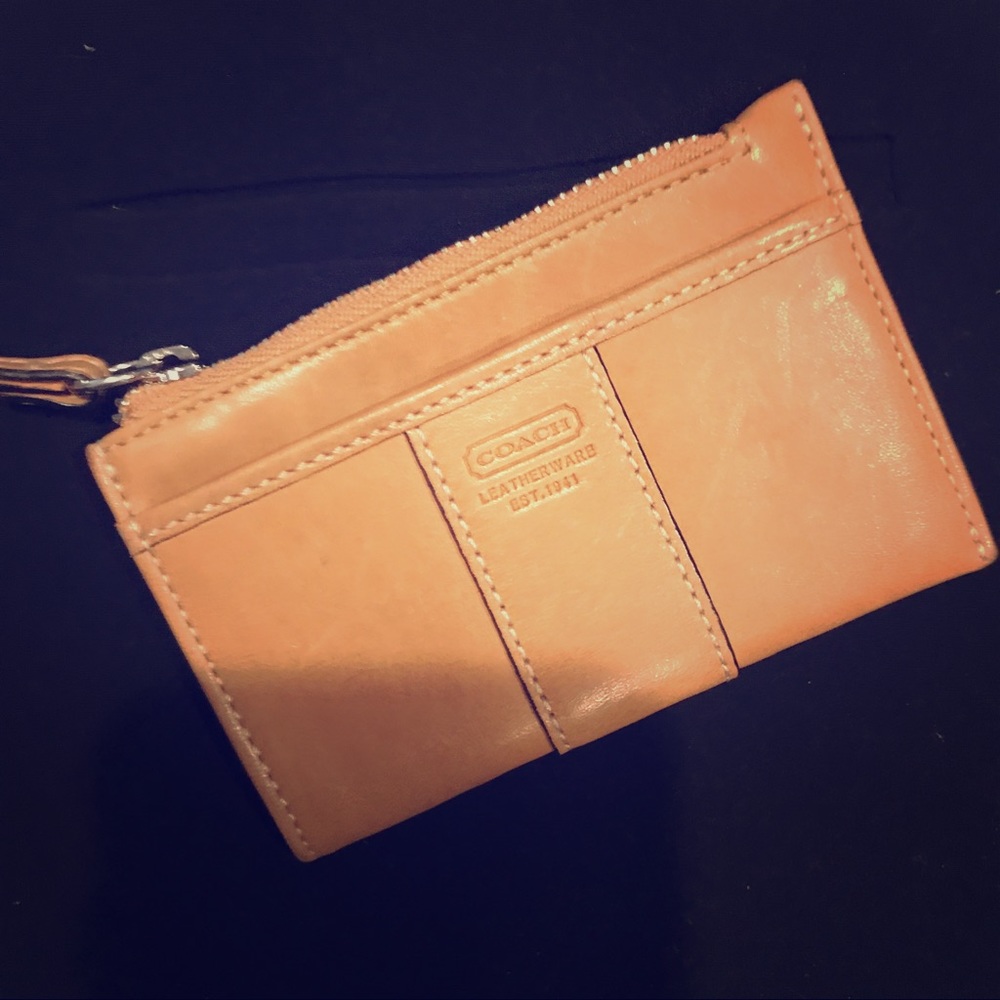 Coach card holder.
